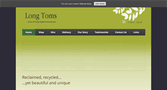 Desktop Screenshot of long-toms.co.uk